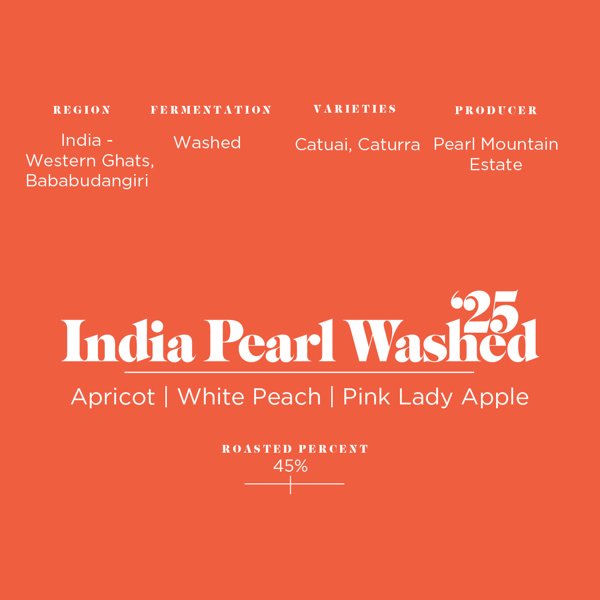 India Pearl Washed '25