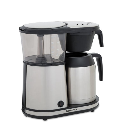 Bonavita Connoisseur 8-Cup Drip Coffee Brewer One-Touch with Thermal Carafe and Hanging Basket