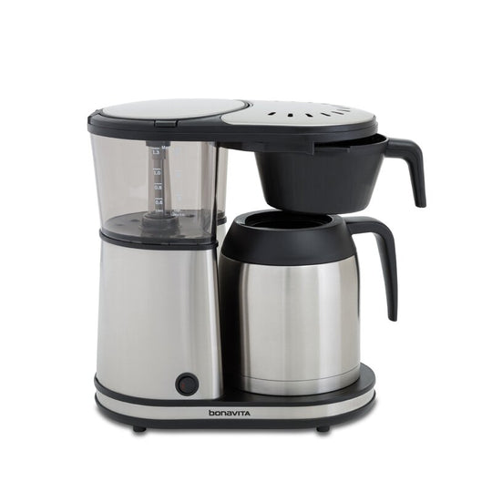 Bonavita Connoisseur 8-Cup Drip Coffee Brewer One-Touch with Thermal Carafe and Hanging Basket