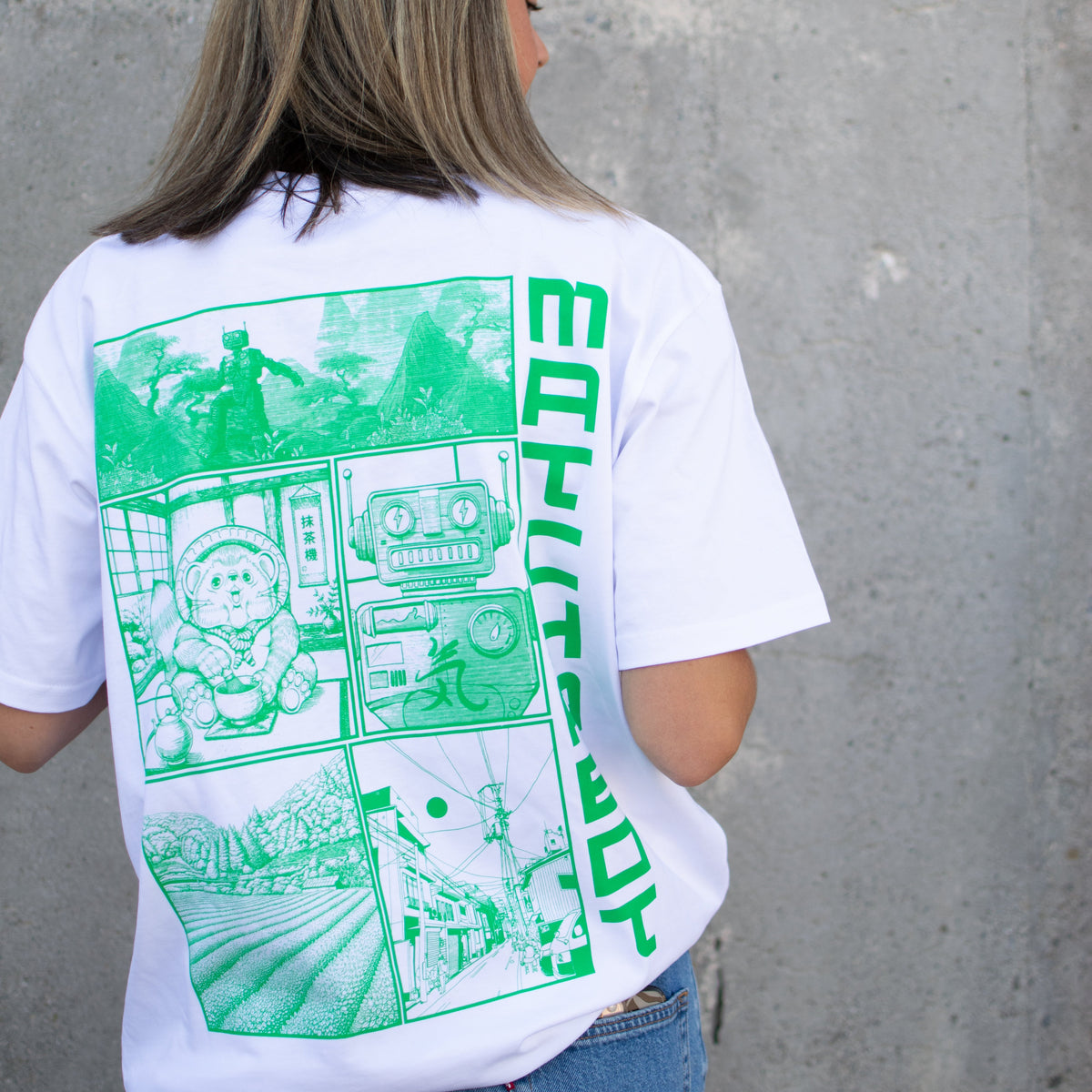 MatchaBot Green Tee