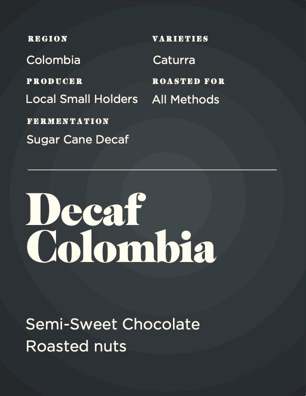 Single Origin: Sugarcane Decaf