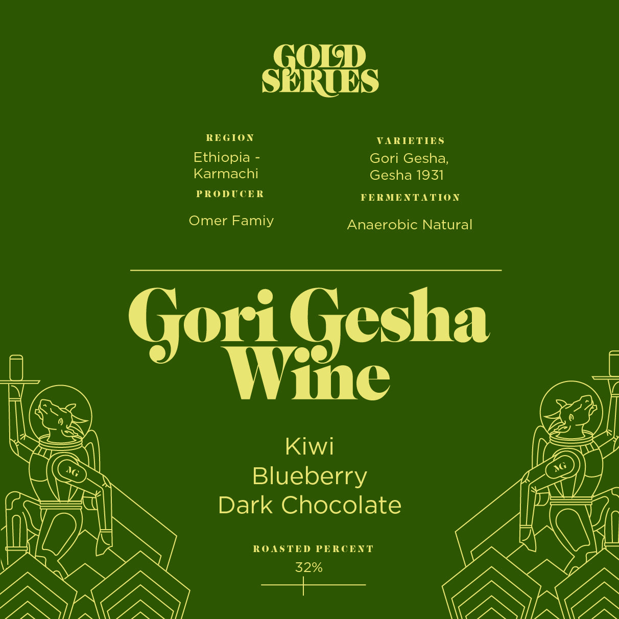 Gold Series: Gori Gesha Wine 50g