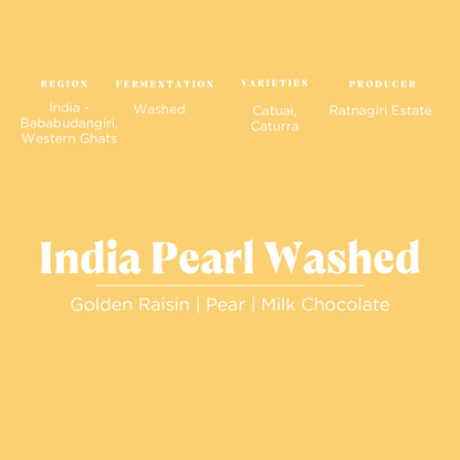 India Pearl Washed