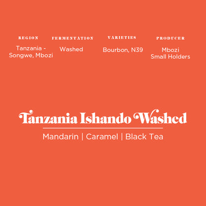 Tanzania Ishando Washed