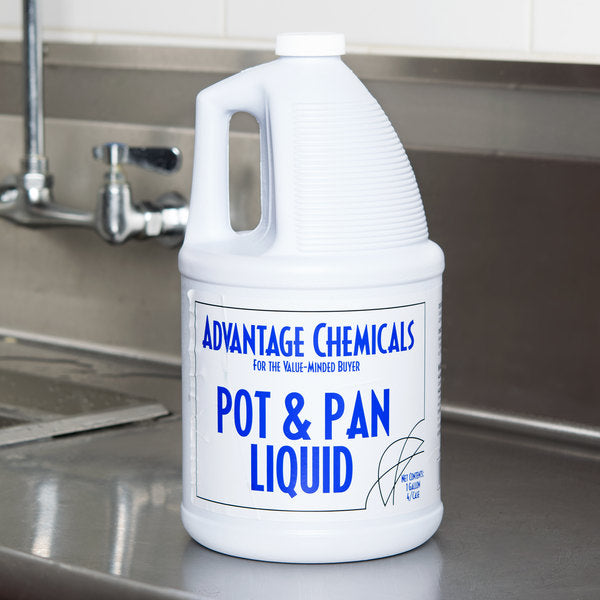 Chemicals: 1 gallon / 128 oz. Pot & Pan Liquid Detergent